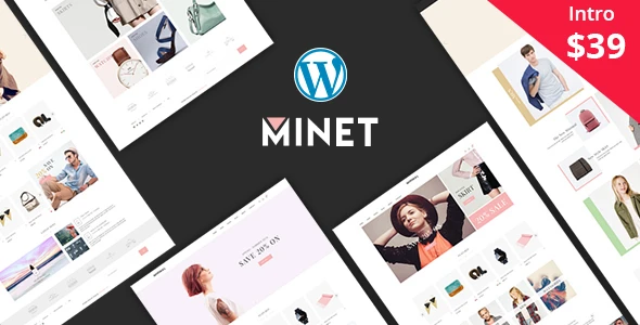 Minet – Minimalist eCommerce WordPress Theme